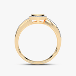 Pierścionek w Kształcie Serca z Brylantami - Venetia Jewels - 14K złoto z brylantami