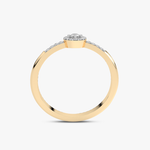 Klasyczny Pierścionek z Brylantami - Venetia Jewels - 14K złoto z brylantami