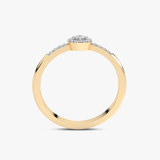 Klasyczny Pierścionek z Brylantami - Venetia Jewels - 14K złoto z brylantami