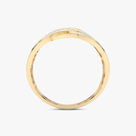 Klasyczny Koktajlowy Pierścionek - Venetia Jewels - 14K złoto z brylantami