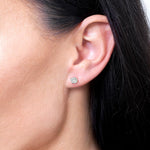 Eleganckie brylantowe kolczyki gwiazda z diamentami, idealne na wyjątkowe okazje