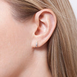 Eleganckie Kolczyki Sztyfty z Brylantami w złotej oprawie, idealne na wyjątkowe okazje