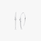 Kolczyki z brylantami złote od Venetia Jewels w eleganckim wzornictwie, idealne na specjalne okazje