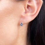 Kolczyki z szafirami w kształcie łzy od Venetia Jewels, elegancki akcent dla każdej stylizacji