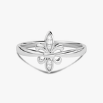 Złoty pierścionek motyl od Venetia Jewels z delikatnym wzorem, idealny na prezent.