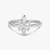 Złoty pierścionek motyl od Venetia Jewels z delikatnym wzorem, idealny na prezent.