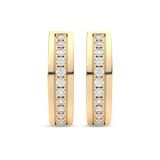 Kształtne Kolczyki z Brylantami