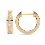 Kształtne Kolczyki z Brylantami