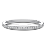 Obrączka z brylantami 14K - Venetia Jewels