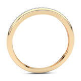 Obrączka z brylantami 14K - Venetia Jewels