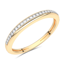 Obrączka z brylantami 14K - Venetia Jewels - Venetia Jewels