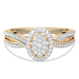 Złoty Pierścionek z Brylantami