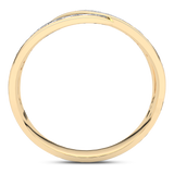 Intertwined Ring with Diamonds