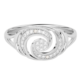 Wirujący Pierścionek z Brylantami