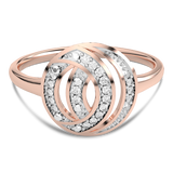 Pierścionek z Brylantowymi Obręczami