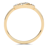 Pierścionek z Brylantowymi Obręczami