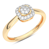 Gold Ring with Diamonds