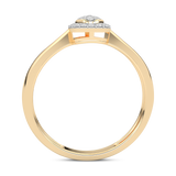 Gold Ring with Diamonds
