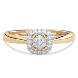 Gold Ring with Diamonds