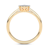 Klasyczny Pierścionek z Brylantami