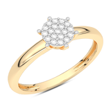 Pierścionek z Brylantową Gwiazdą