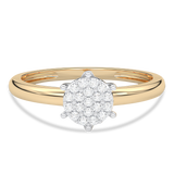 Pierścionek z Brylantową Gwiazdą