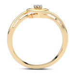 Pierścionek z Brylantowym Sercem