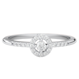 Klasyczny Pierścionek z Brylantami