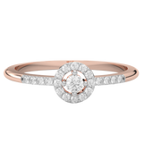 Klasyczny Pierścionek z Brylantami