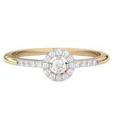 Klasyczny Pierścionek z Brylantami