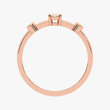 Gold Ring with Morganite 