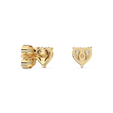 Kolczyki Sztyfty Brylantowe Serca