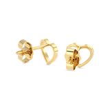 Klasyczne Kolczyki Serca Sztyfty