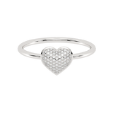 Diamond Heart Ring