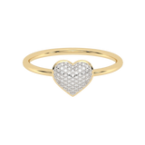 Diamond Heart Ring