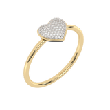 Diamond Heart Ring