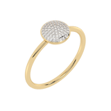 Gold Ring with Diamonds