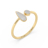 Open Diamond Ring