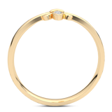 Gold butterfly ring with diamonds - Venetia Jewels