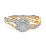 Złoty Pierścionek z Brylantami