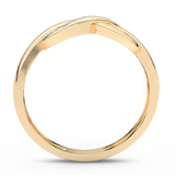 Ring with Diamond Infinity Motif