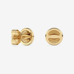 Okrągłe Kolczyki z Brylantami - Venetia Jewels - 14K złoto z brylantami