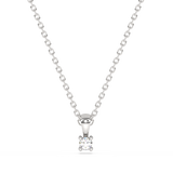 Klasický diamantový přívěsek solitaire