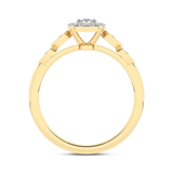 Gold ring with Star diamonds - Opportunity Zone
