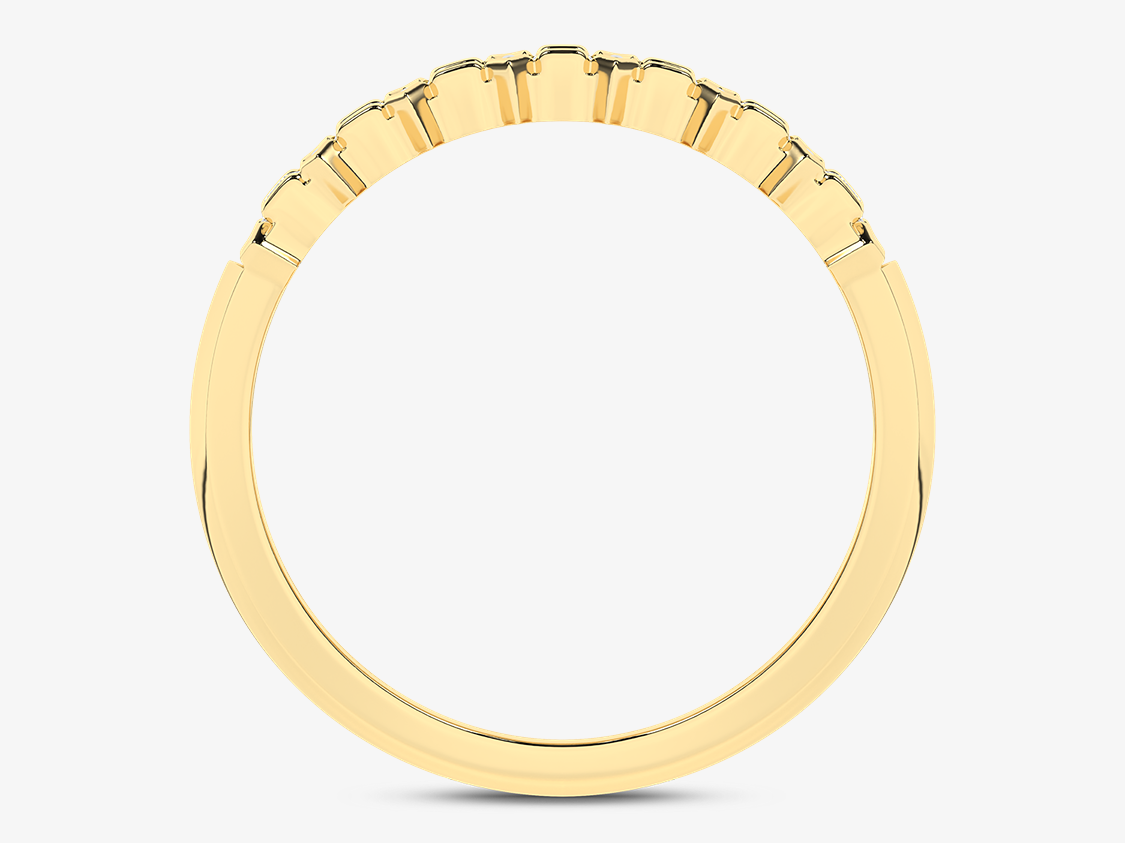 Złoty designerski sygnet z brylantem - Venetia Jewels - 14K złoto z brylantami