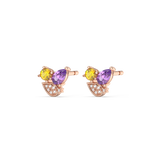 Multicolored Stud Earrings