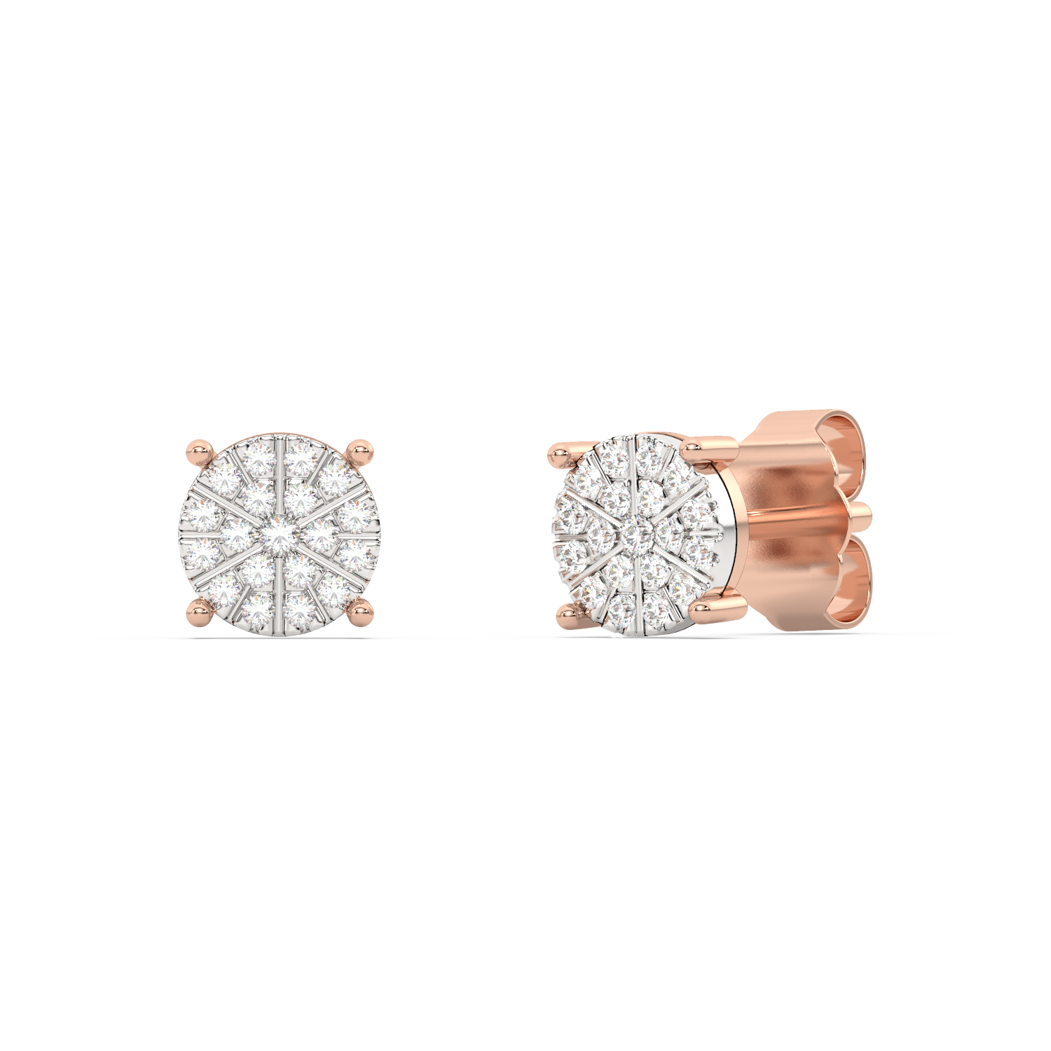Diamond Star Earrings - Venetia Jewels
