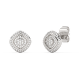 Ponadczasowe złote kolczyki z diamentami - Venetia Jewels