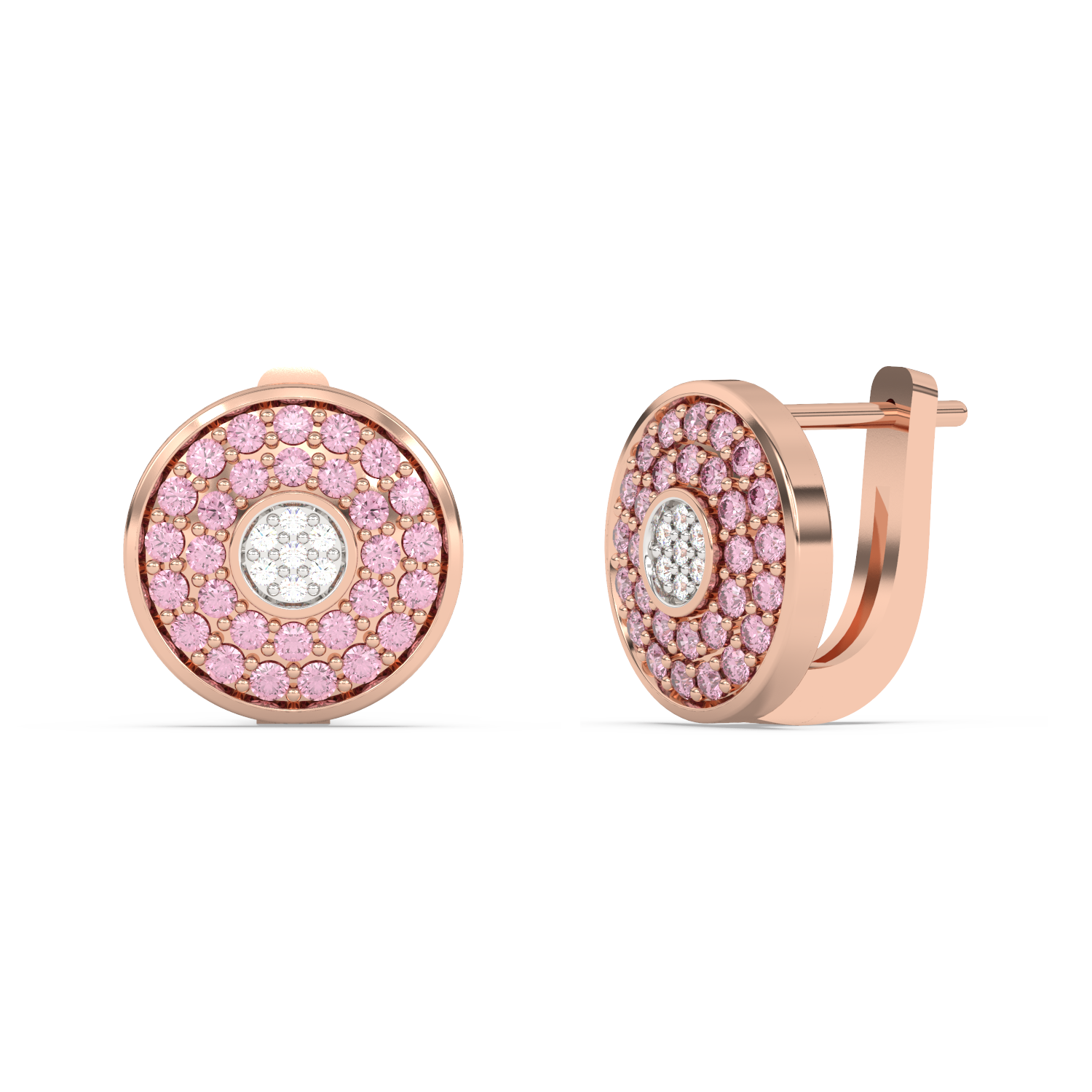 Pink Vintage Earrings