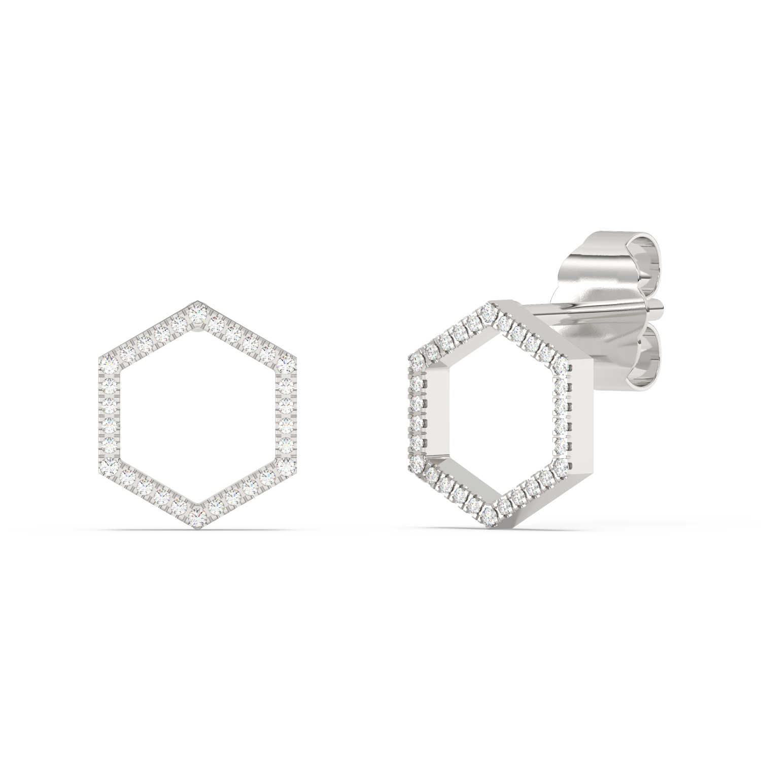 Diamond Stud Earrings